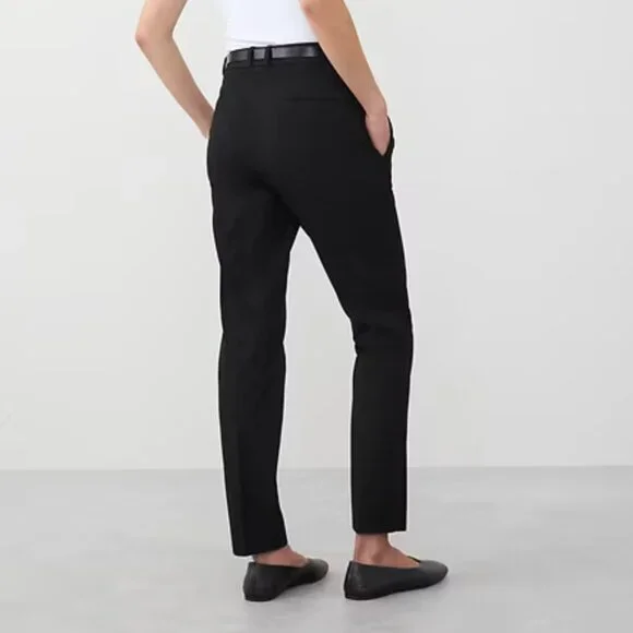 NWT Banana Republic Black Sloan Slim High-Rise Ankle Pant - Picture 2 of 10